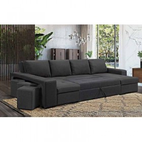 Sofá 2L + Dupla Chaise c/ Cama Austin (310x140cm )