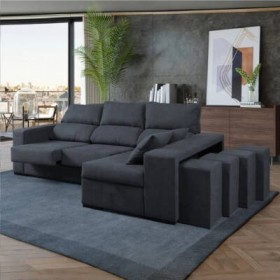 Sofá 2L + Chaise Long Mozart Special (275x155cm)