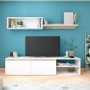Estante Completa Eco (Branco Matte/Sahara)