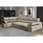 Sofá Canto c/ Chaise Long Cama Amazônia XL (275x340x160cm)