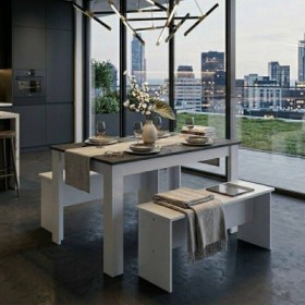 Mesa de Cozinha c/ Bancos Nice