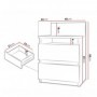Mesa de Cabeceira Malwa M1