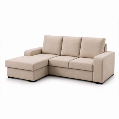 Sofá 2L + Chaise Long Reversível Santoro (190x150cm)