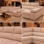Sofá Canto c/ Chaise Long e Cama Amazônia (345x160cm)