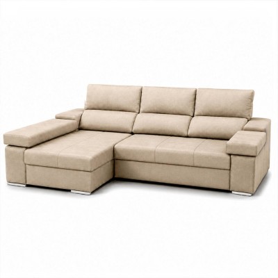 Sofá Chaise Long c/ Cama Amazônia (245x160cm)