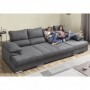 Sofá 2L c/ Dupla Chaise New York (380x150cm)